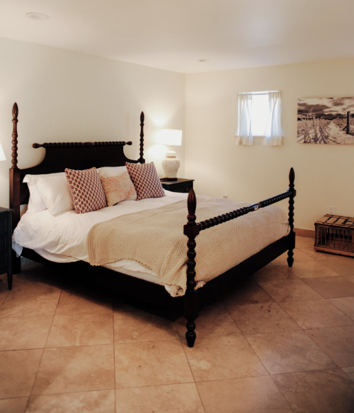 bedroom 1 at north farm vineyard vacation rental